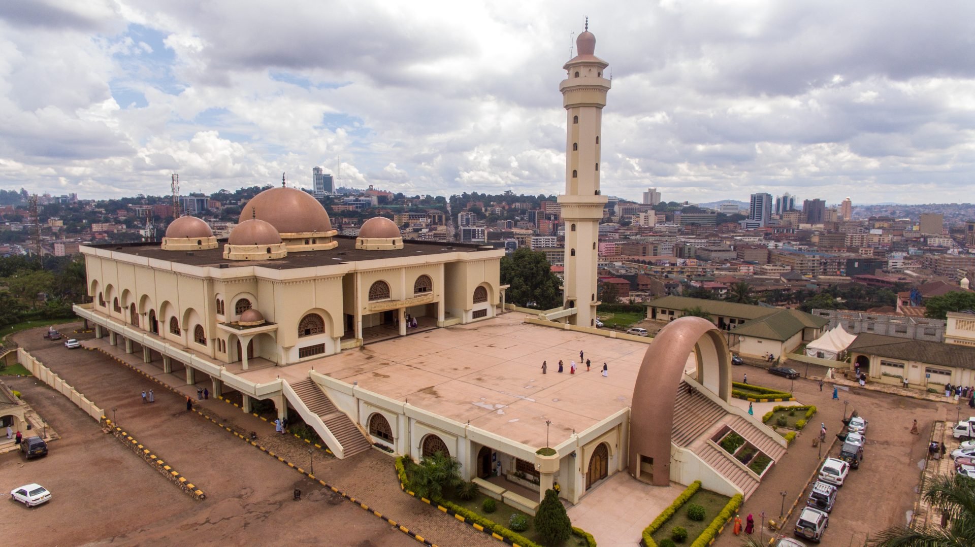 Places to Visit in Kampala - Best Places to Visit in Kampala Aerial view of the Gaddafi mosque in Kampala, Uganda.