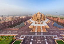Visiting temples in India