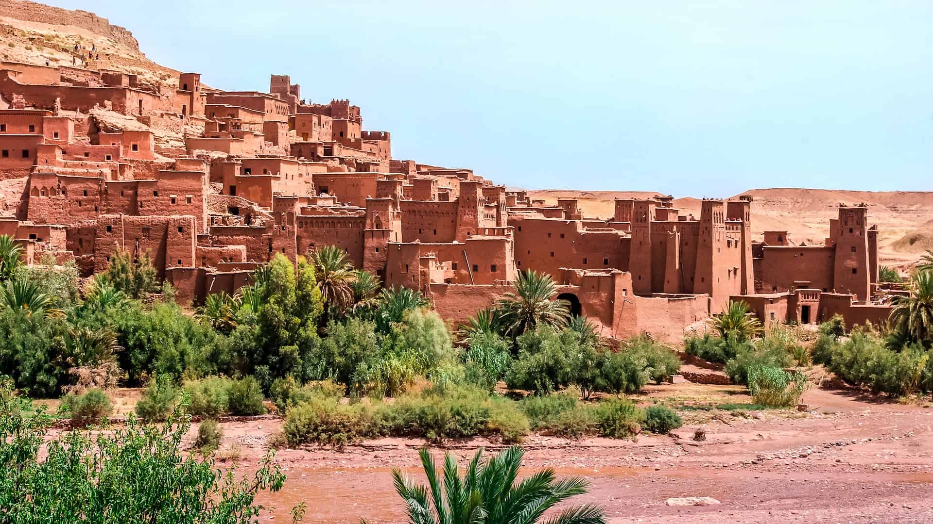 Discover Marrakech - Discover Marrakech: A Treasure Trove of Activities and Attractions Berber village Ait-Ben-Haddou in the desert of Morocco.