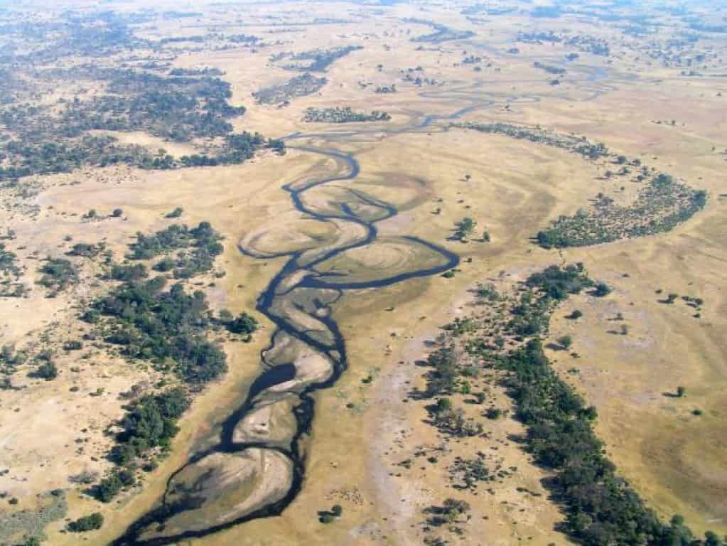 Botswana landscapes - Botswana Landscapes: A Land of Environmental Riches, National Parks and Game Reserves Botswana landscapes - the Okavango Delta Swamps
