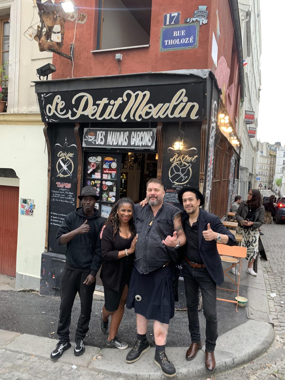 restaurants near major attractions in Paris - Good Restaurants Near Major Attractions in Paris Chef PJ at Le Petit Moulin in Paris, France.