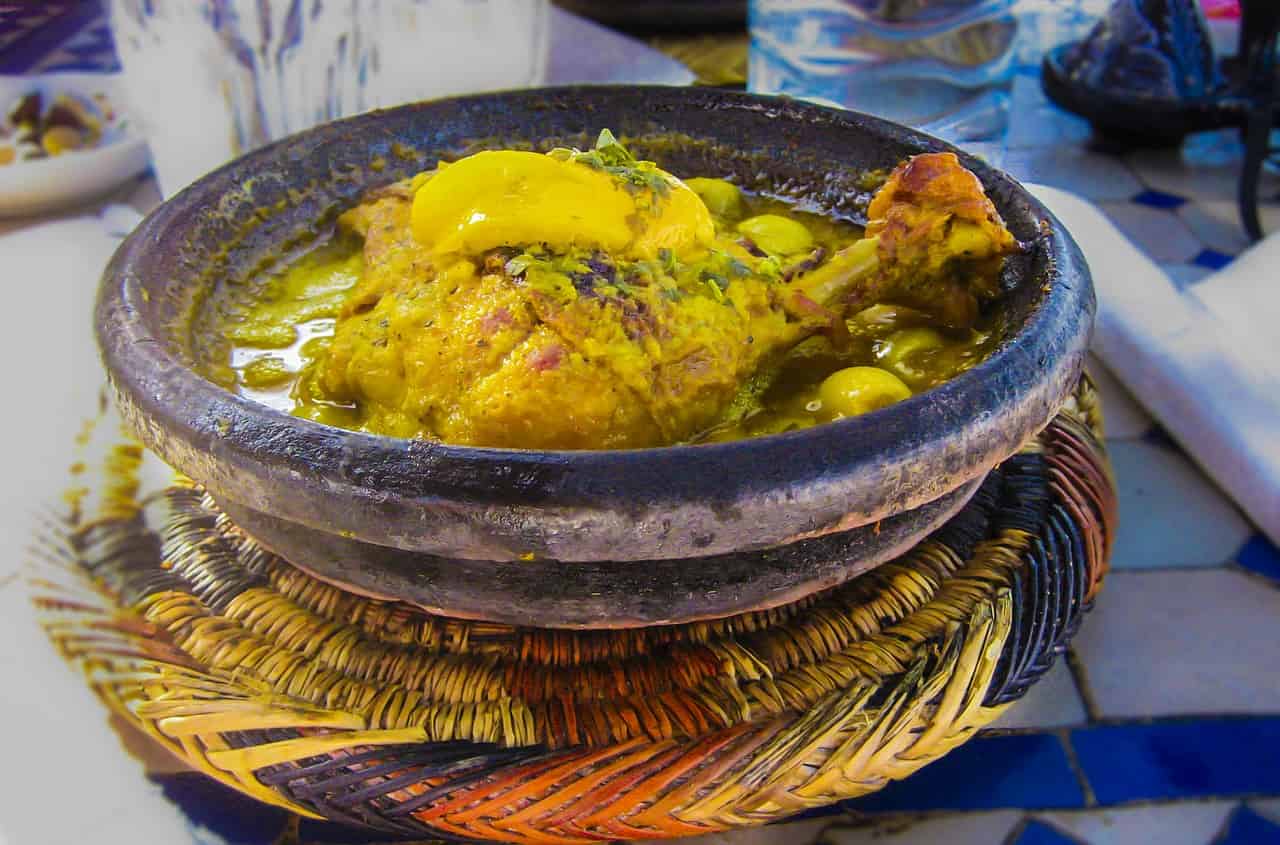 culinary tours - Best Culinary Tours Around The World Couscous with chicken in Morocco.