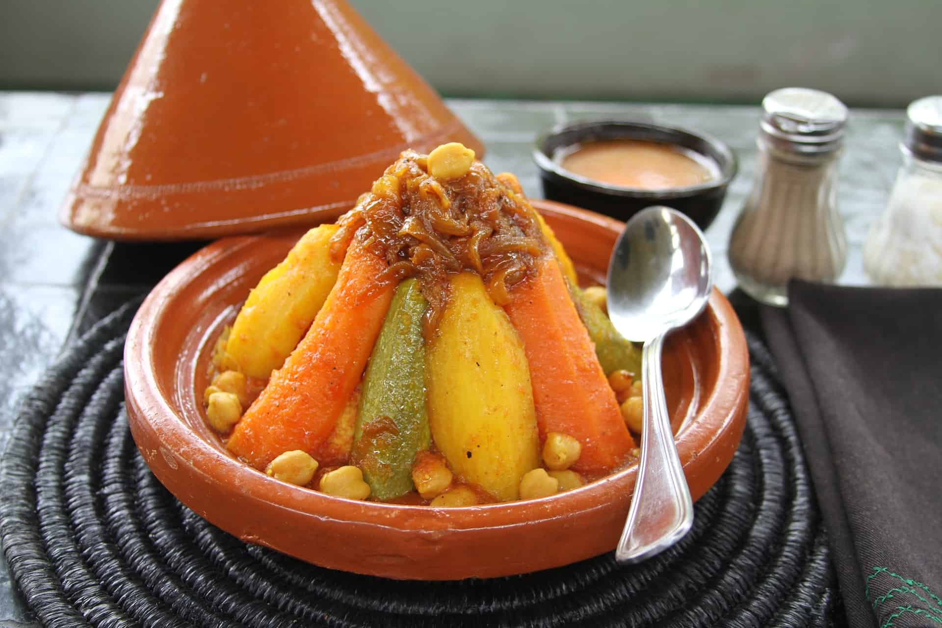 Discover Marrakech - Discover Marrakech: A Treasure Trove of Activities and Attractions Couscous meal with vegetables and meat in Morocco.