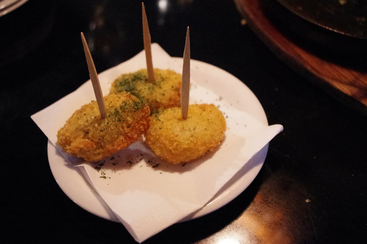 culinary tours - Best Culinary Tours Around The World Croquette pintxos in Spain