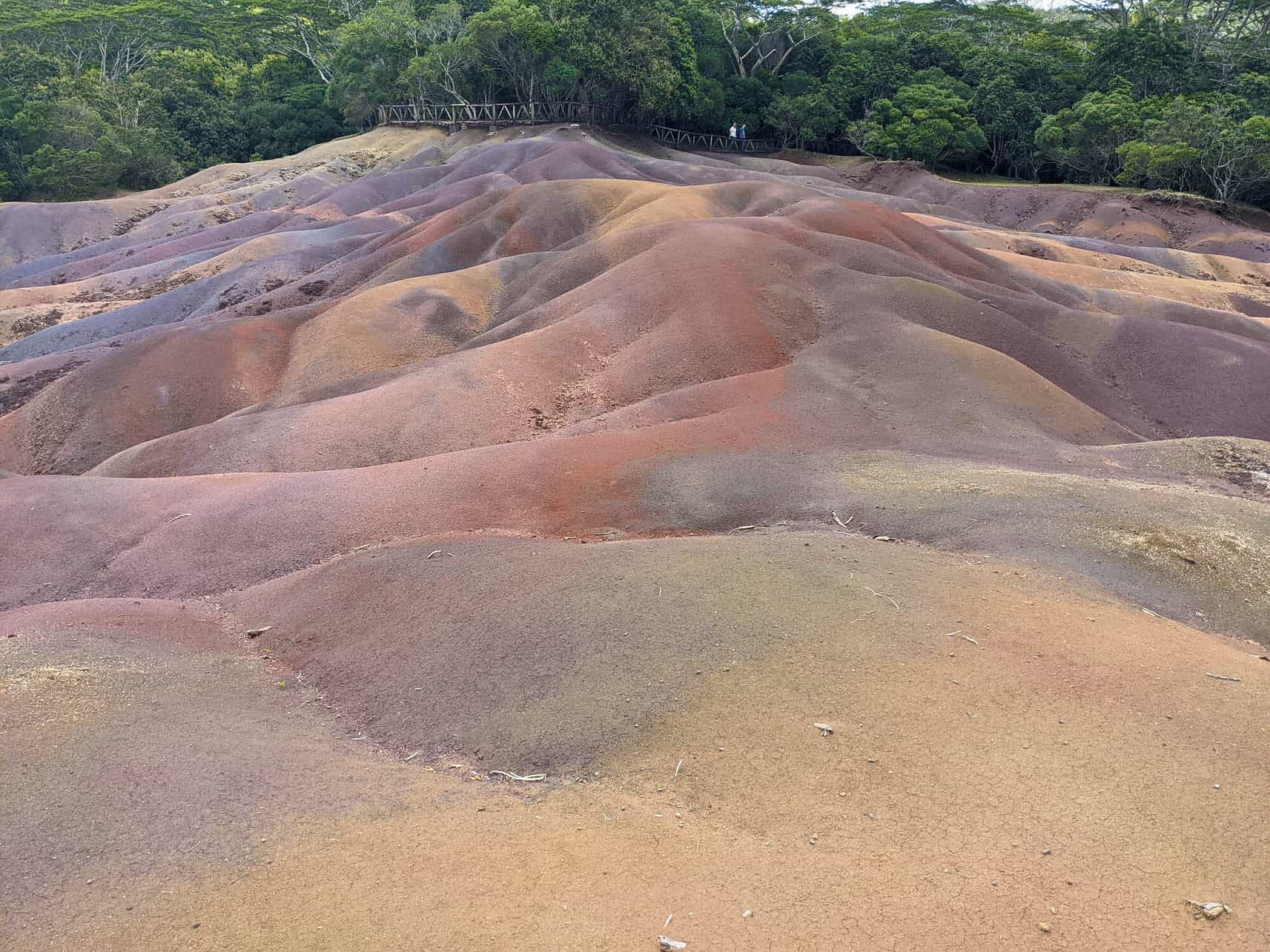 The Seven Coloured Earth Geopark in Chamarel The Seven Coloured Earth Geopark in Chamarel