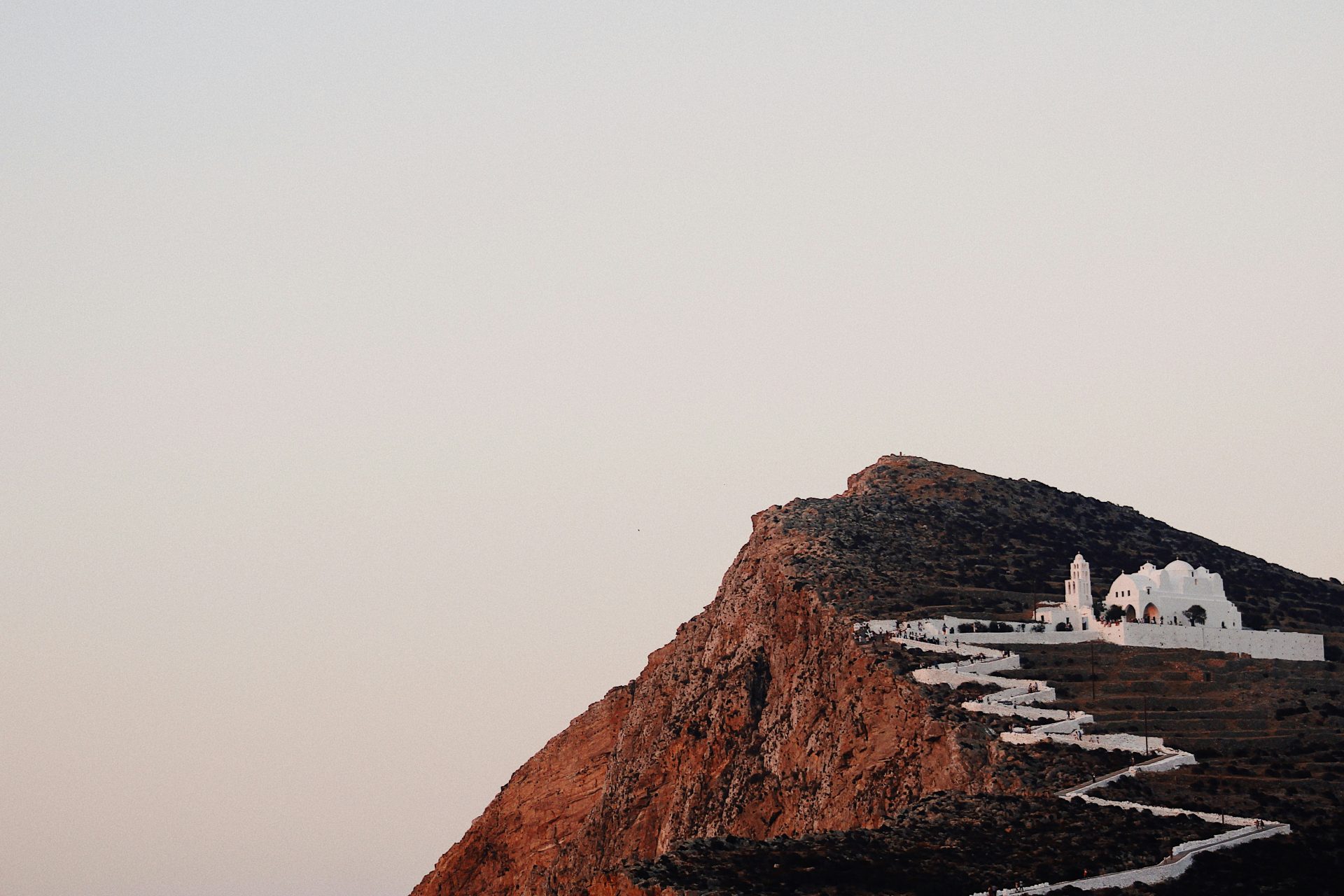cyclades islands - The 8 Best Cyclades Islands to Visit This Summer A stunning mountainside view in Folegandros
