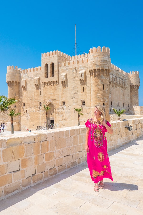 - Alexandria City, Egypt Fortress in Alexandria, Egypt