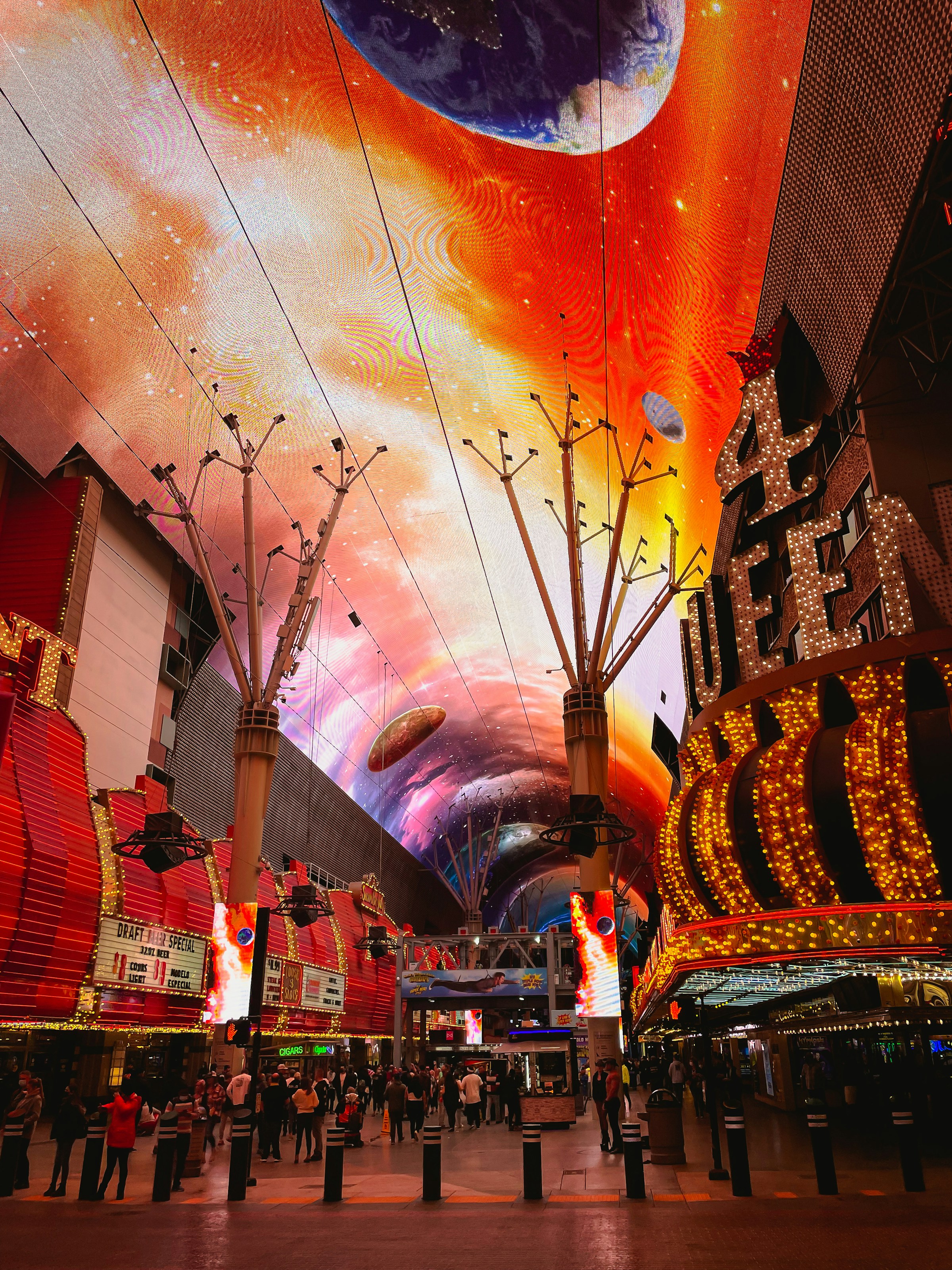 free things to do in las vegas - Free Things to Do in Las Vegas for Unforgettable Experiences Nighttime at Freemont Street in Las Vegas, USA.