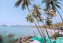 Goa in monsoon, India