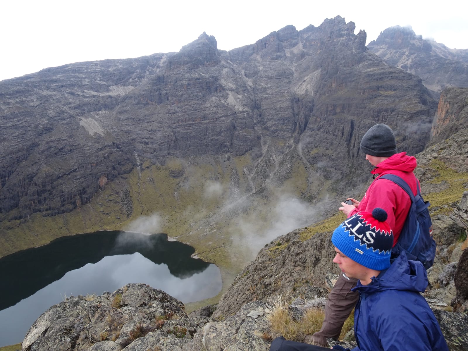 Mount Kenya - How to Trek to Point Lenana on Mount Kenya Hiking Sirimon Route Mount Kenya