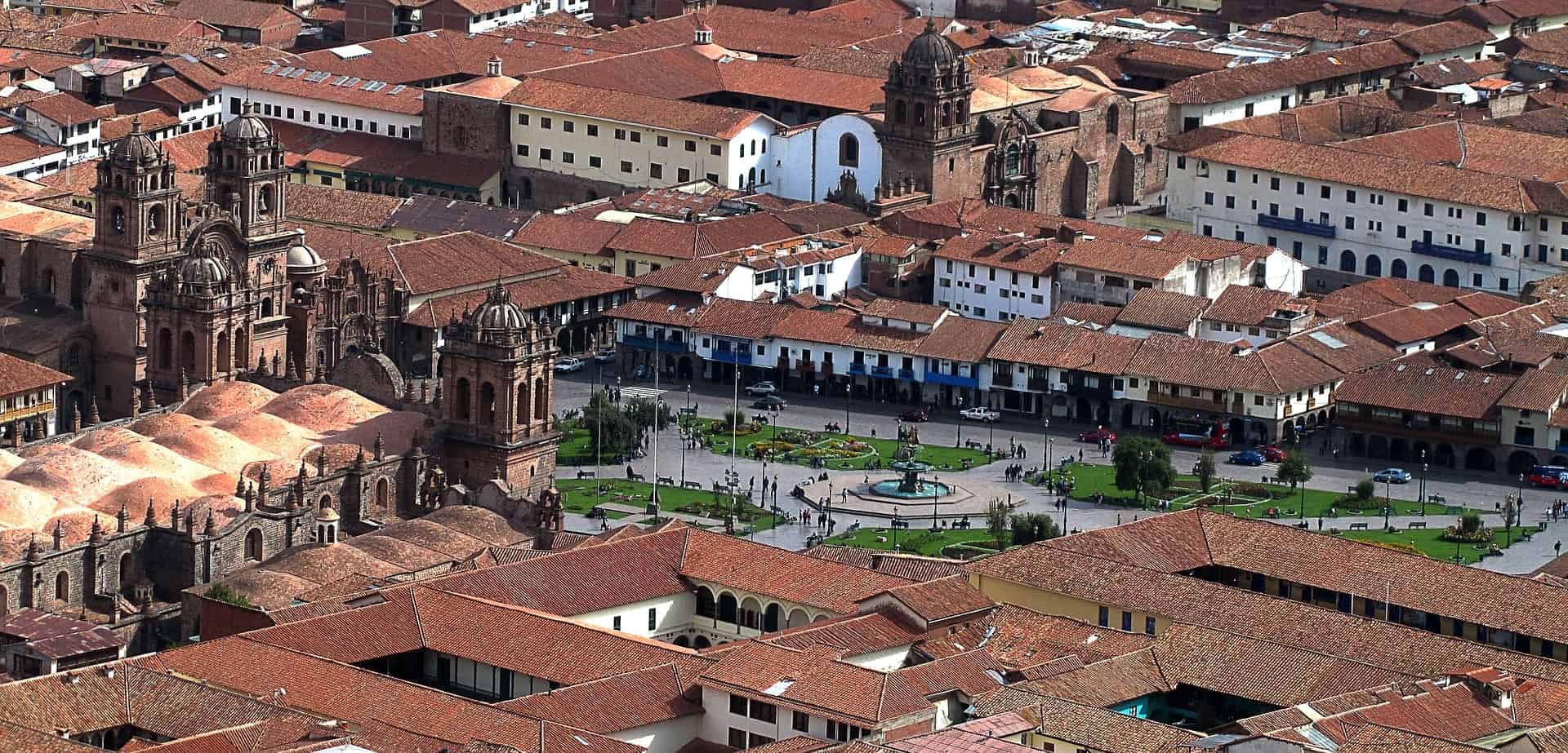 Peru Itinerary - How to Structure Your Peru Itinerary Plaza de Armas in Cusco, Peru.