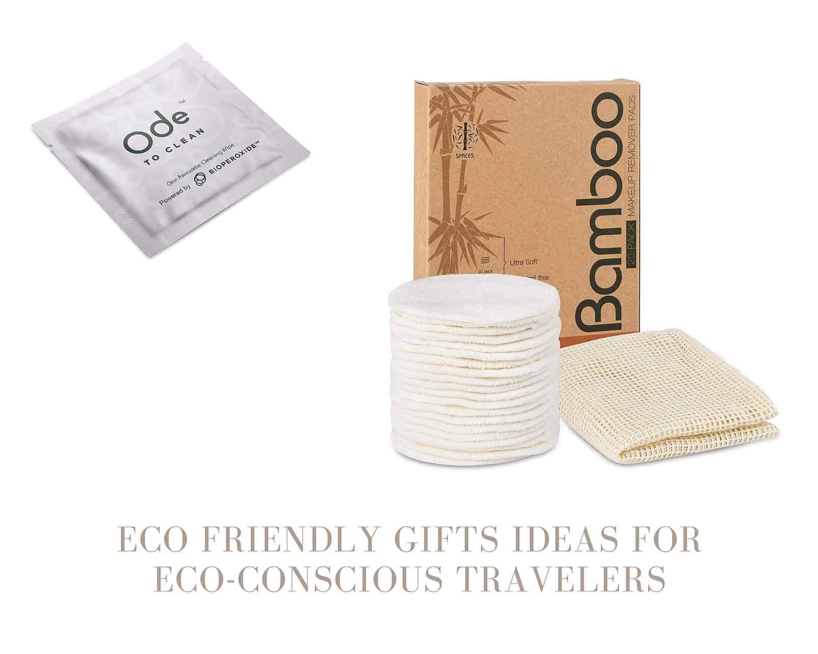eco-conscious travelers - Eco-Friendly Gifts Ideas for Eco-Conscious Travelers Reusable makeup wipes