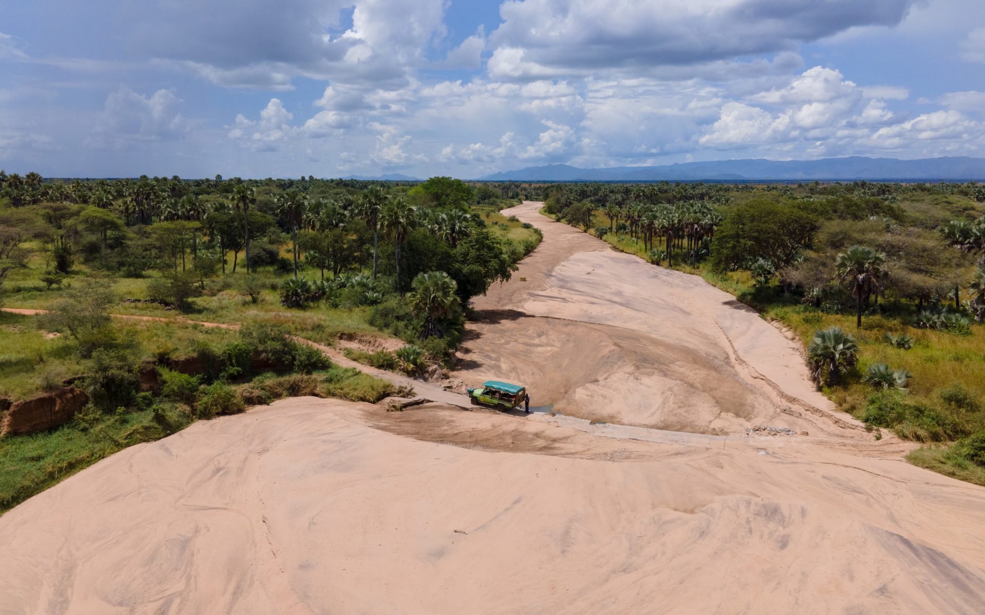 Kidepo Valley National Park - Attractions in Kidepo Valley National Park Riverbed in the Kidepo Valley National Park, Uganda.