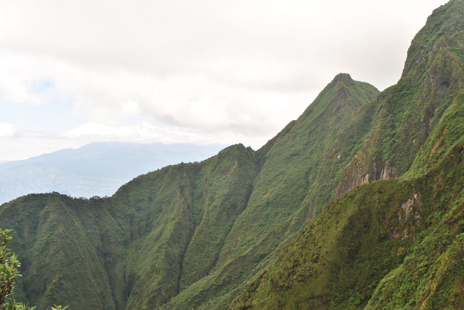 Hiking in Uganda - Guide to Hiking in Uganda's Mountains Mount Sabyinyo in the Virunga Mountains of the Mgahinga National Park in Uganda.