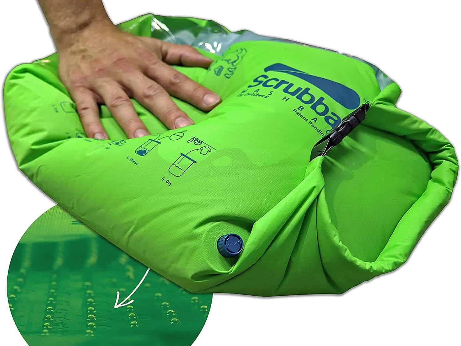 eco-conscious travelers - Eco-Friendly Gifts Ideas for Eco-Conscious Travelers The sustainable Scrubba wash bag.