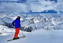 Panorama of Soelden