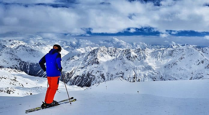 Panorama of Soelden