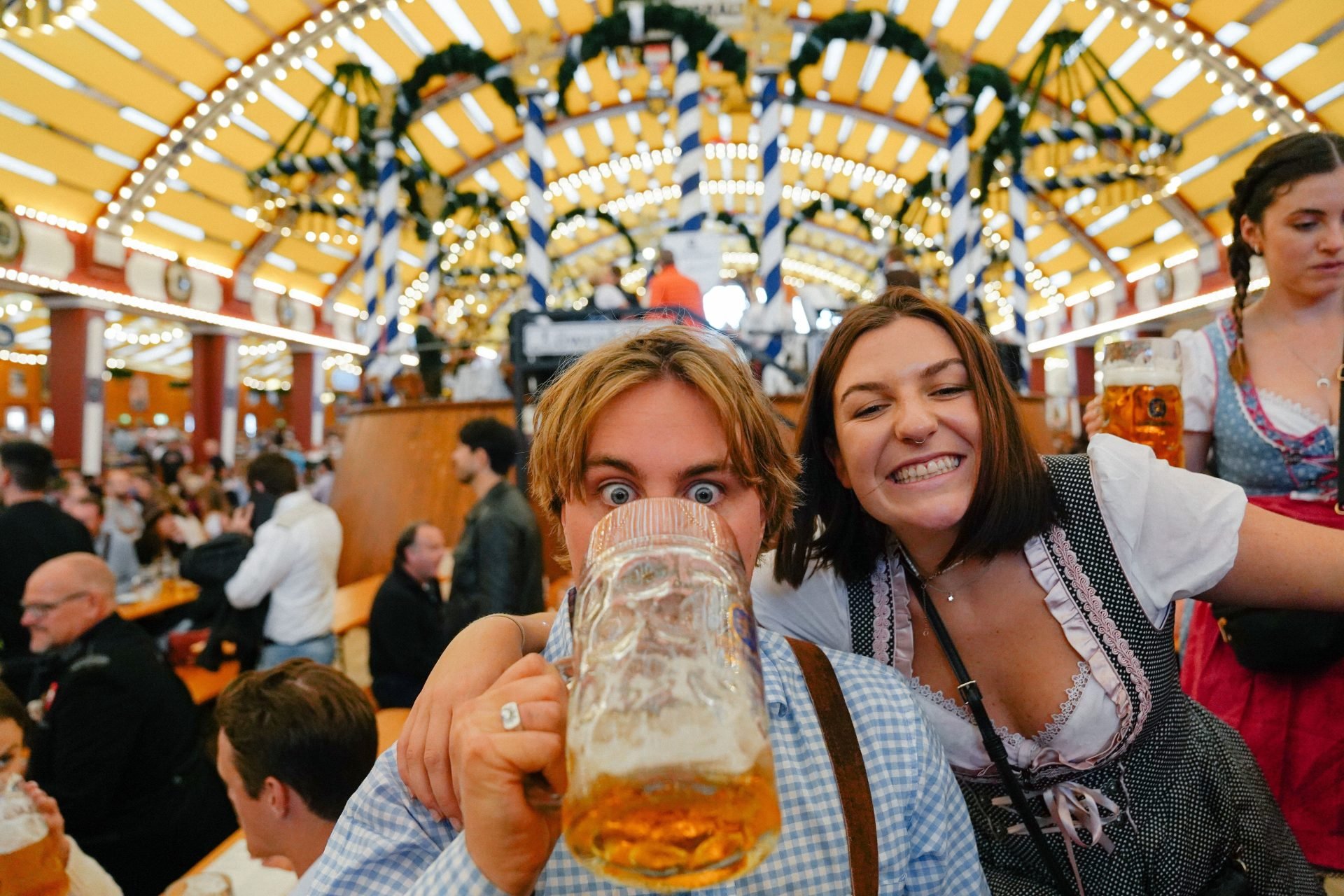 Oktoberfest in Munich - Everything You Need To Know About Attending Oktoberfest in Munich Attendees at the Oktoberfest in Munich, Germany