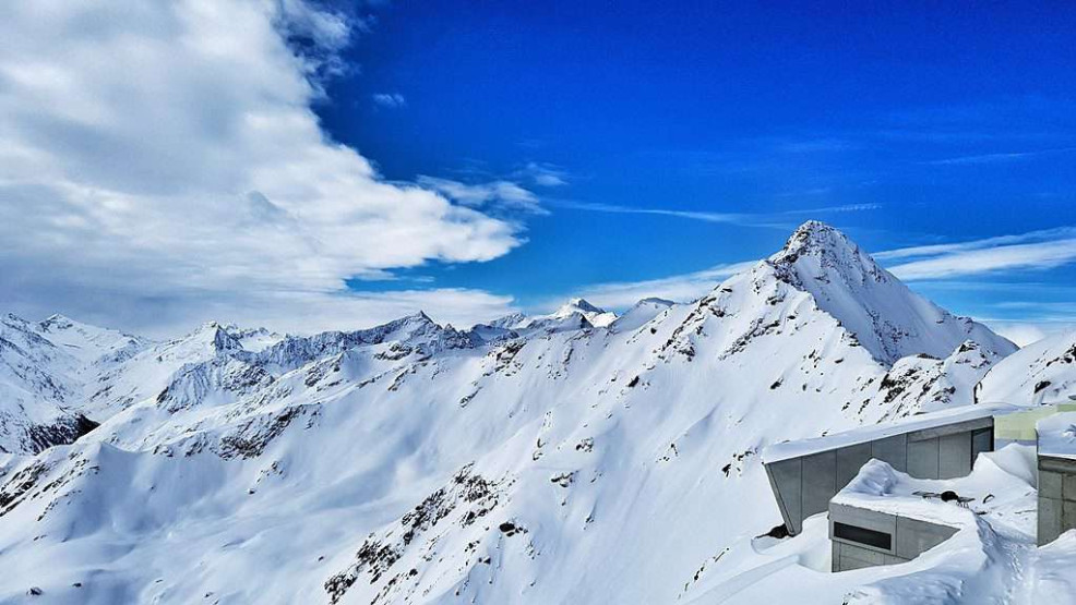 Mountain view in Oetztal, Soelden