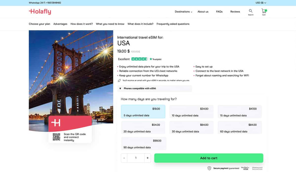 eSIM for the USA
