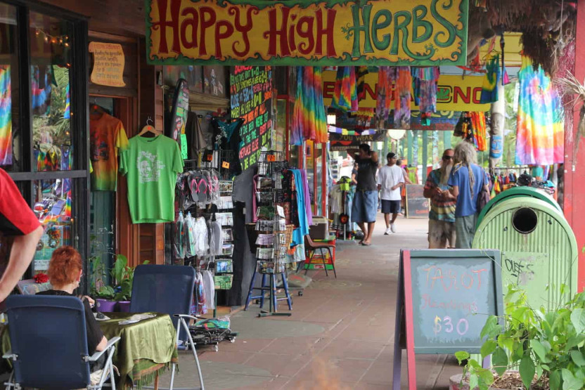 Shops in Nimbin in Australia - Flickr jeffowenphotos