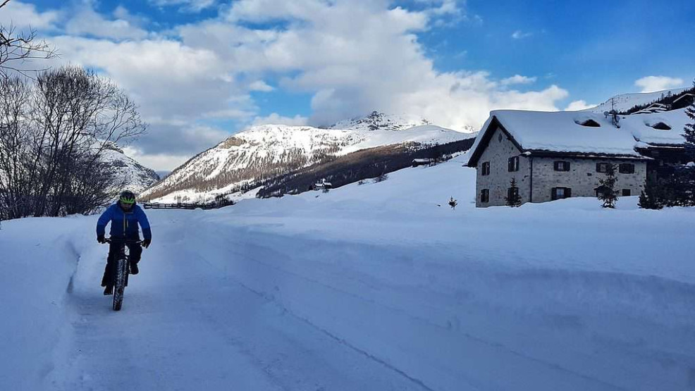 Fatbiking in the Alps - Livigno, Italy
