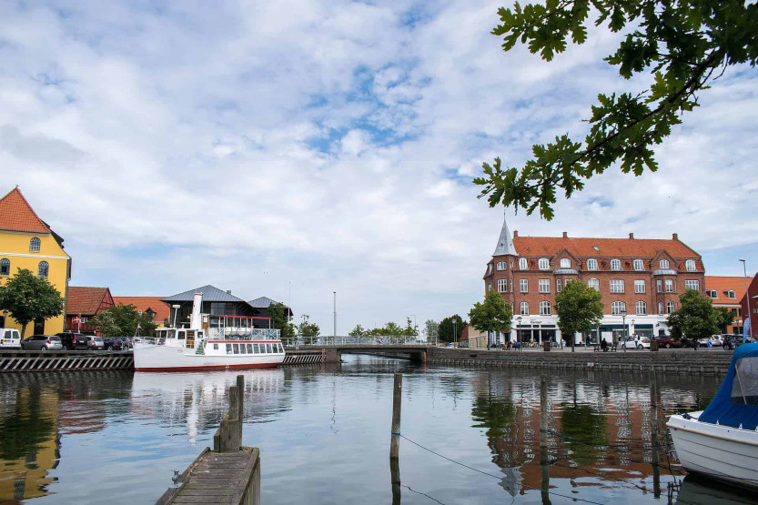 Skælskør Harbour, West Zealand, Denmark