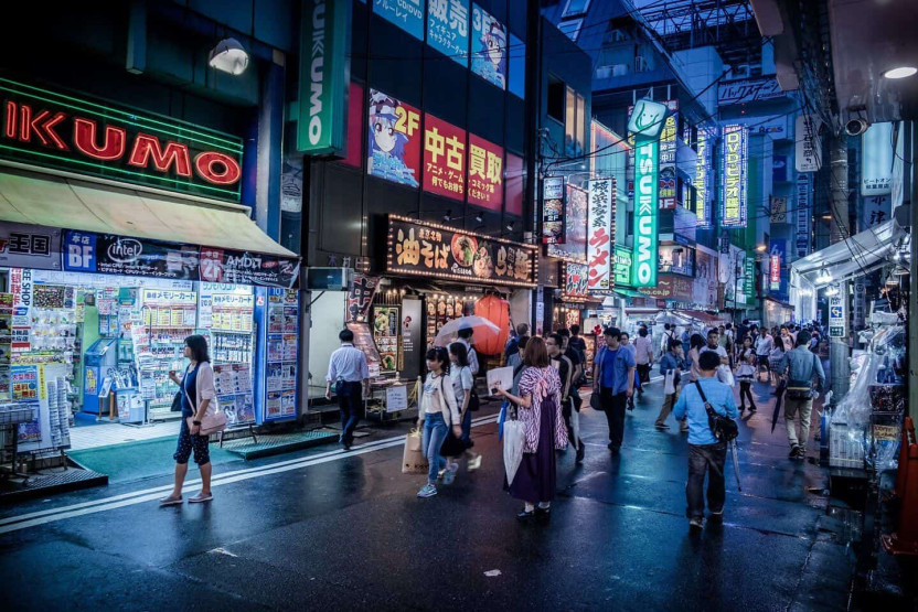 Akihabara Electric Town in Tokyo, Japan