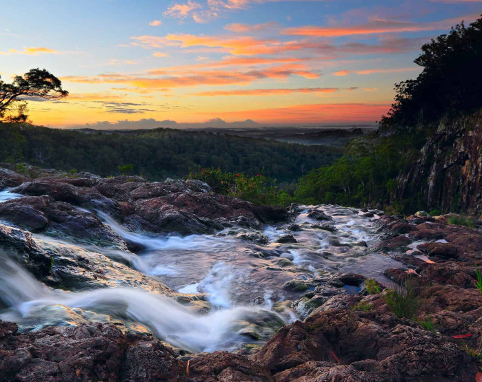 View at the waterfall at Nightcap National Park in Australia - Flickr Michael Dawes