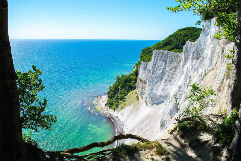 View to Møns Klint, South Zealand, Denmark
