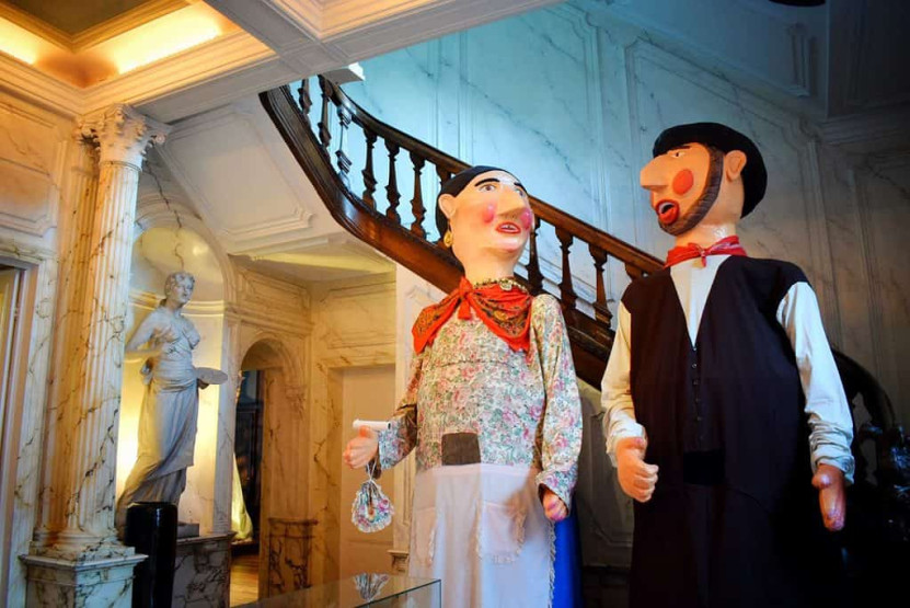 House of Giants museum in Ath, Hainaut, Belgium
