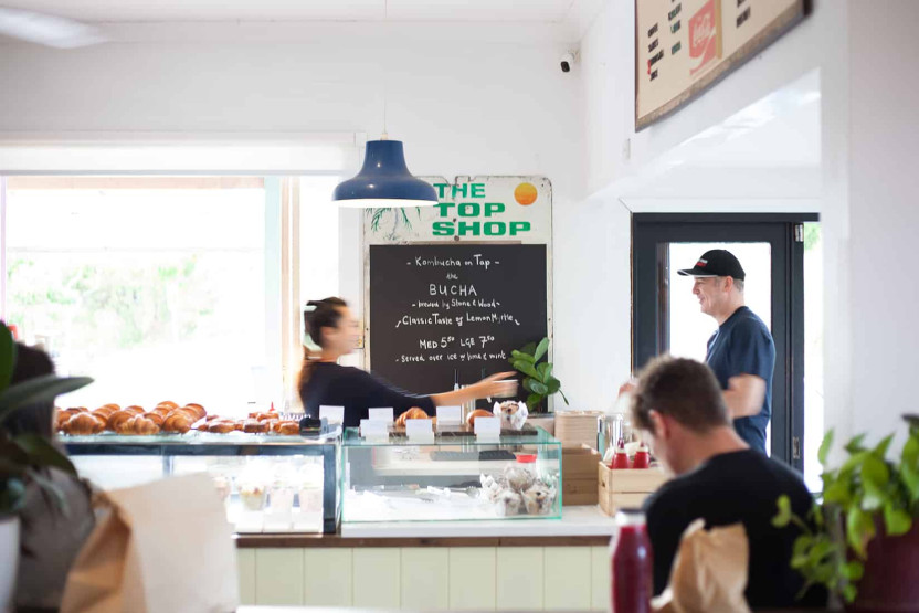 The Top Shop in Byron Bay, Australia