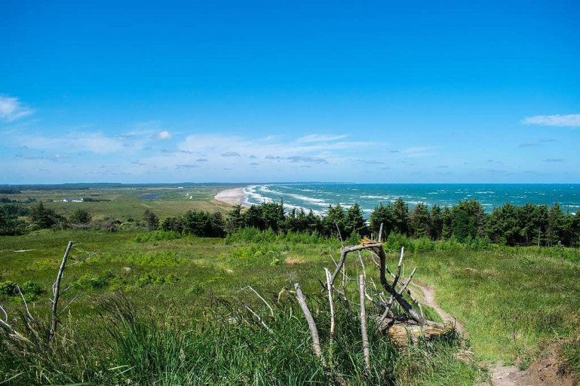 View point at Slettestrand, West Coast Route, Denmark