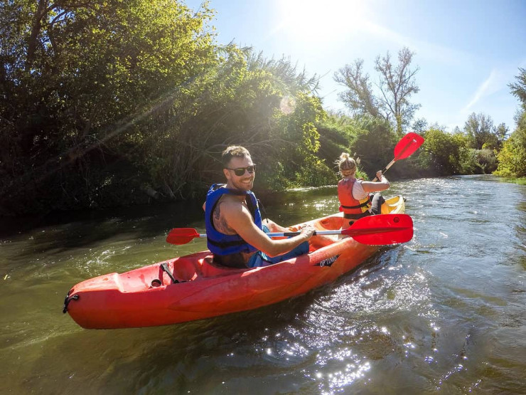 Kayaking in Costa Brava, Spain