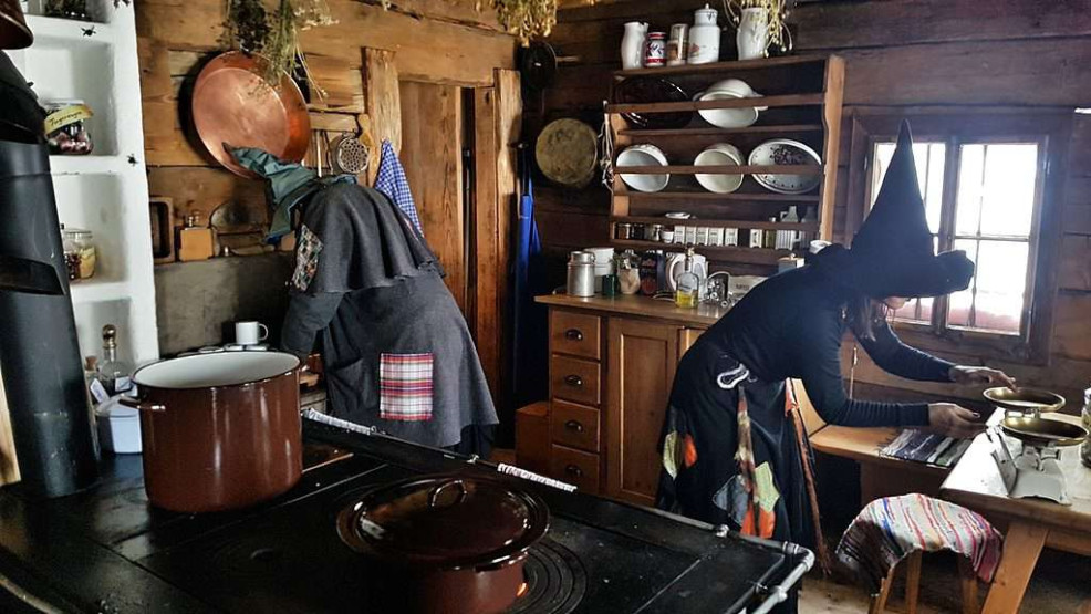Witches of Hexenwasser Soll at SkiWelt, Austria.