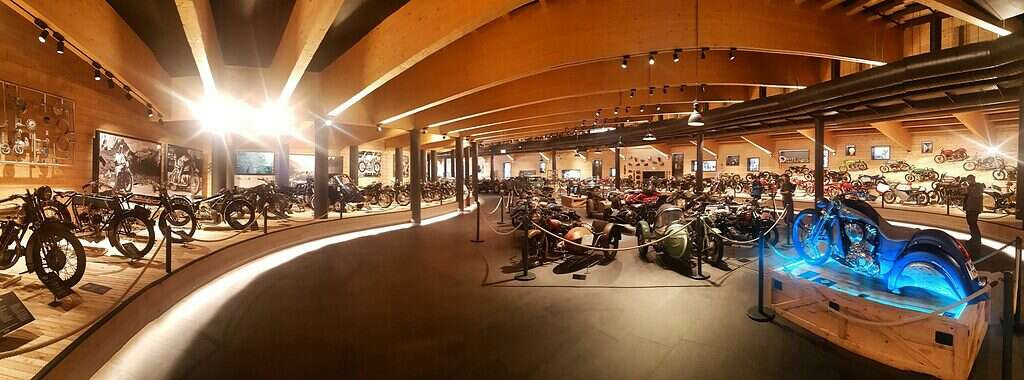 Top Mountain Motorcycle Museum Crosspoint in Hochgurgl, Austria