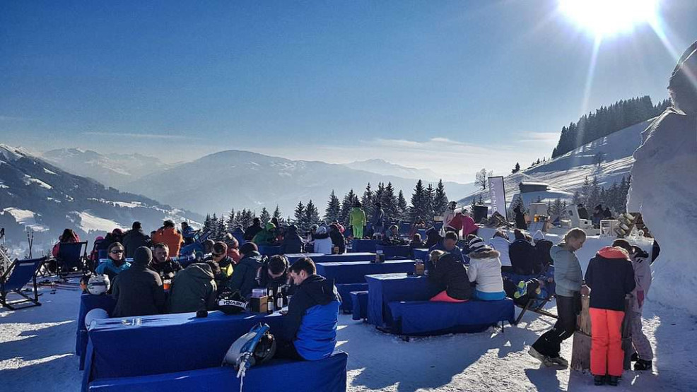 AlpenIgloo outside at SkiWelt, Austria