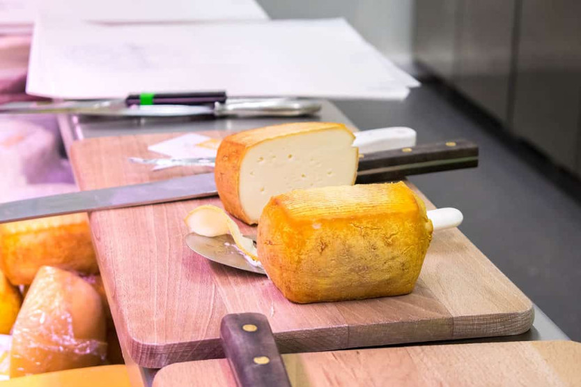 Cheese at Ferme la Bailli