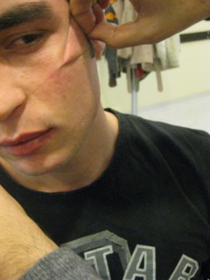 Threading in a Turkish barbershop