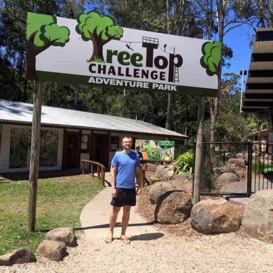 Thunderbird Park close to Gold Coast in Australia.