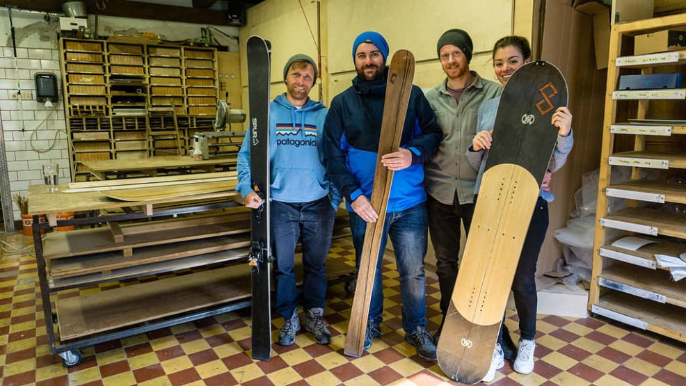 Spur Art in Innsbruck - Make your own custom ski and snowboard.