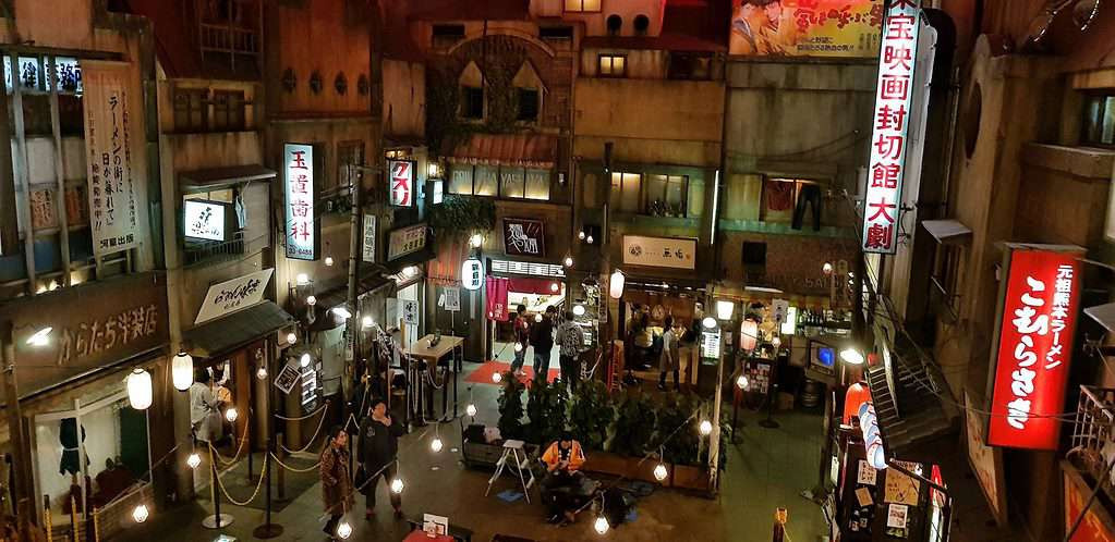 Ramen museum, Yokohama, Japan.