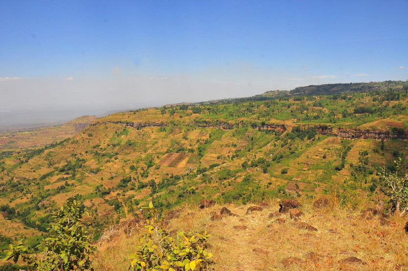 Kapchorwa in the Mountain Elgon National Park, Uganda.