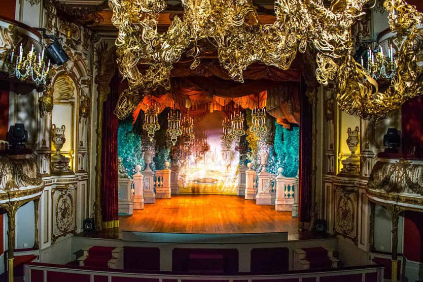 Theater of the Château de Chimay, Belgium