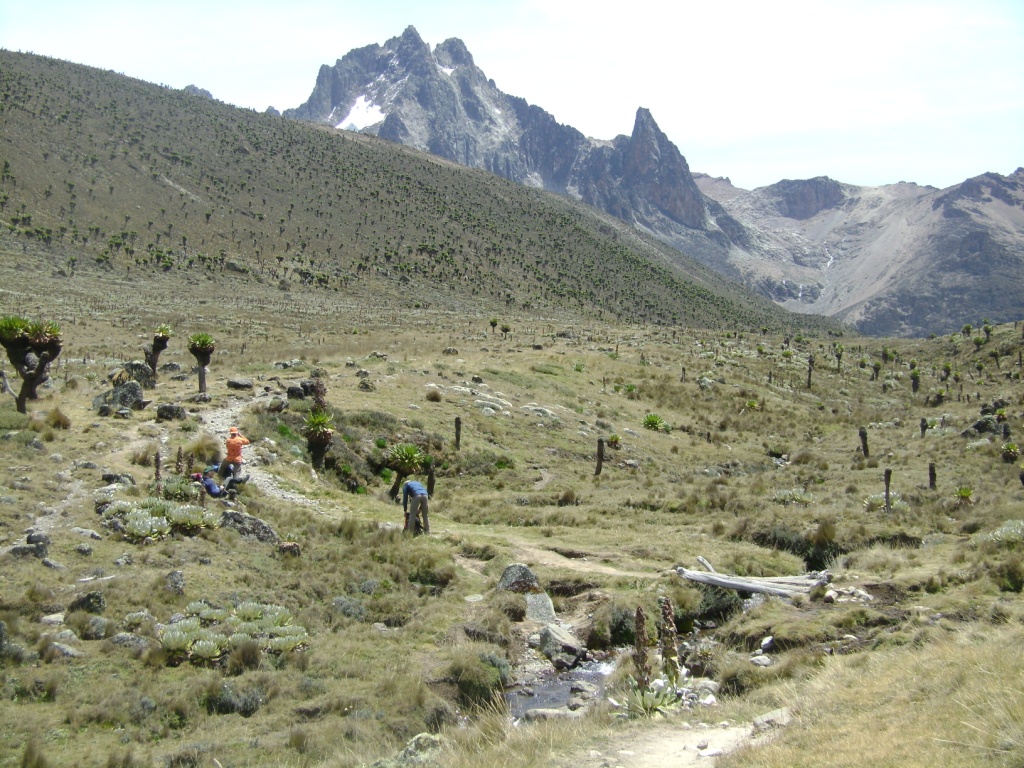 Mount Kenya - How to Trek to Point Lenana on Mount Kenya Trekking on Mount Kenya