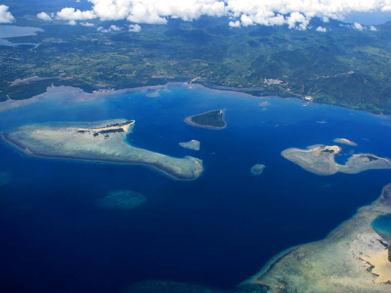 how to get to honda bay - How to Get to Honda Bay Palawan: Travel Tips & Routes View onto Honda Bay from the plane. Photo by Storm Crypt -flickr