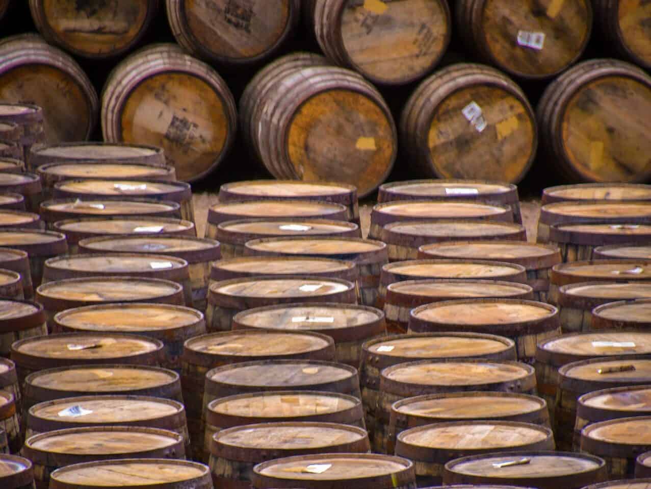 culinary tours - Best Culinary Tours Around The World Whisky barrels in Scotland.