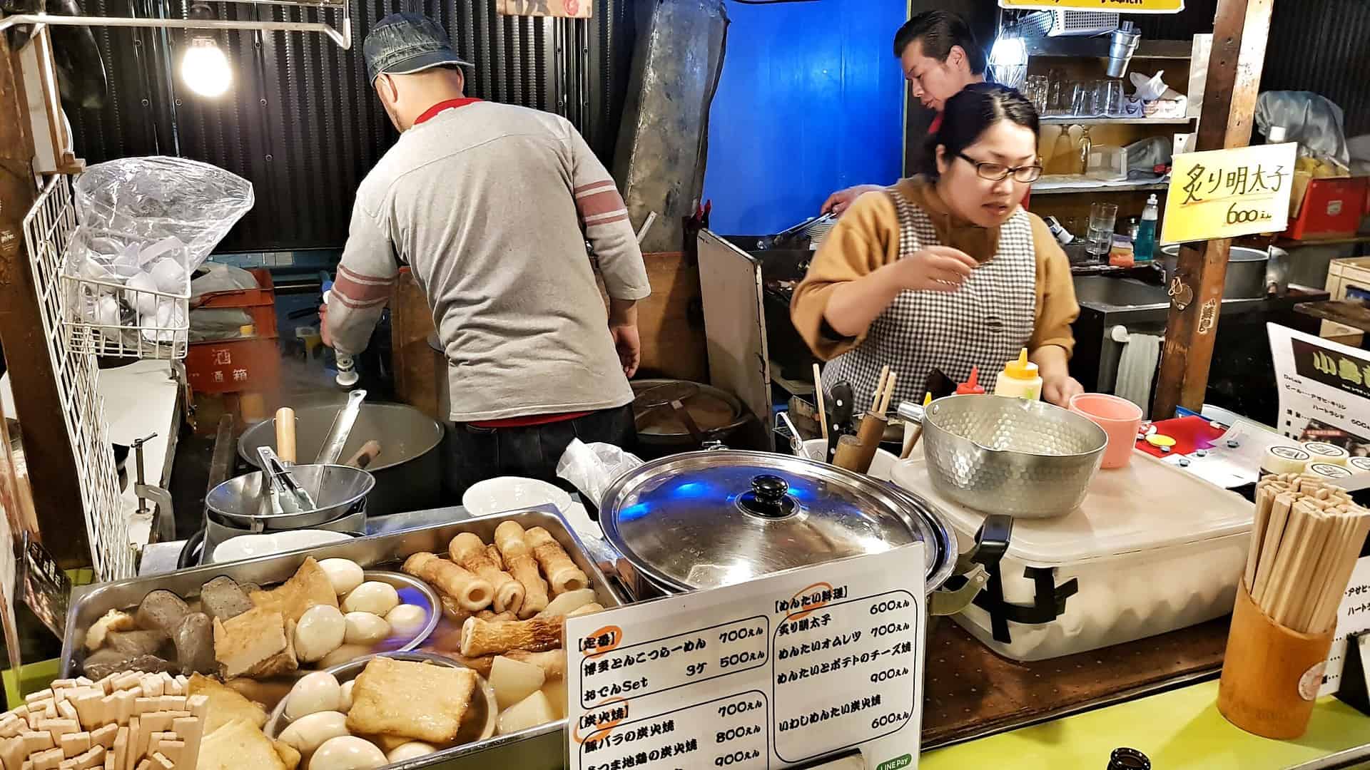 culinary tours - Best Culinary Tours Around The World Yatai stall in Fukuoka, Japan.