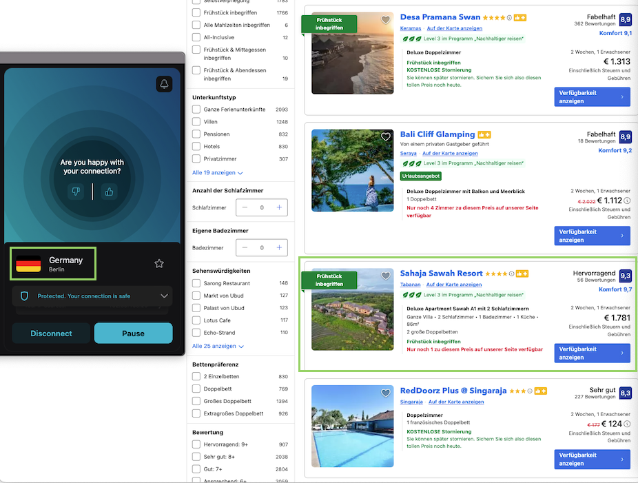 - Hotel Booking Hacks: Expert Tips to Save Big on Your Next Stay Hotel comparison Bali - Hotel Sahaja Sawah Resort - search 2