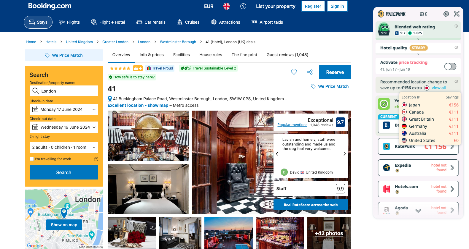 - Hotel Booking Hacks: Expert Tips to Save Big on Your Next Stay Hotels in London - Price comparison